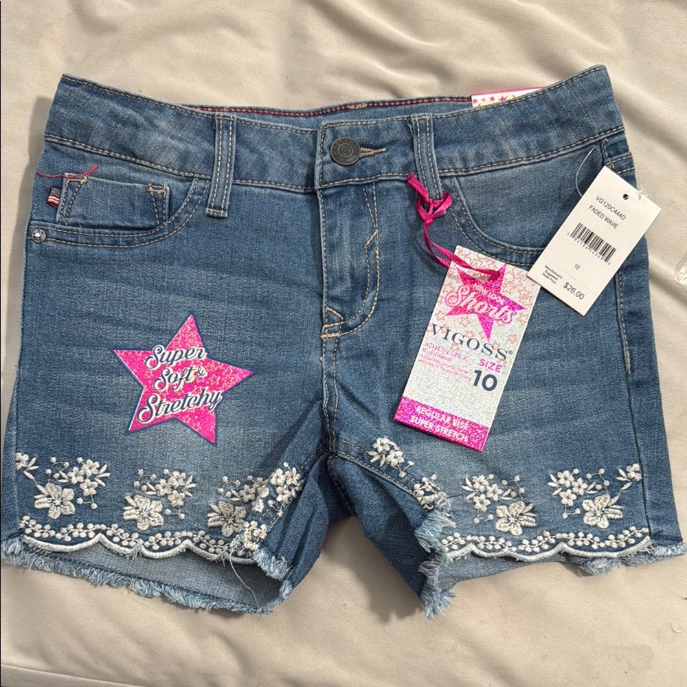 Vigoss Blue Jean Shorts with Classic Style